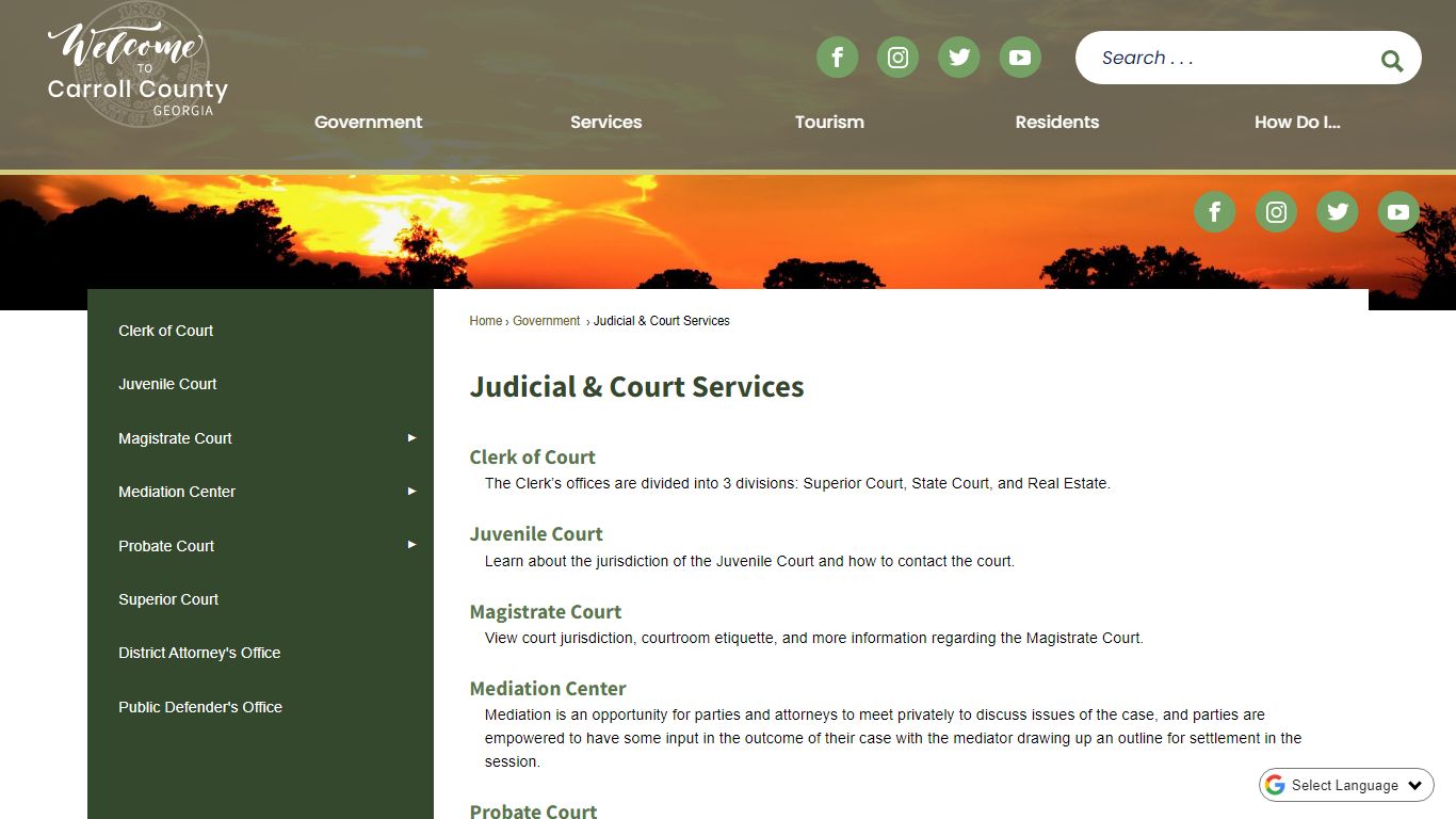 Judicial & Court Services | Carroll County, GA - Official Website